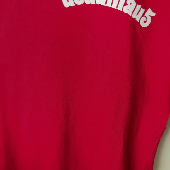 Deadmau5 T Shirt Red Small S Graphic Tee Adult Unisex Fit - Picture 4 of 15